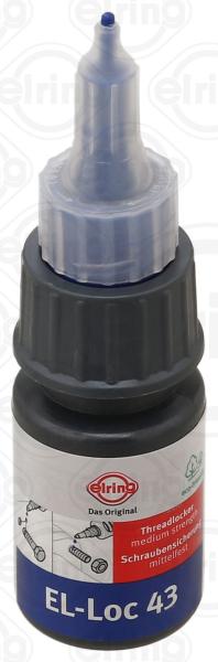 Schraubensicherung EL-Loc 43, mittelfest blau (700.501), 10 ml Flasche